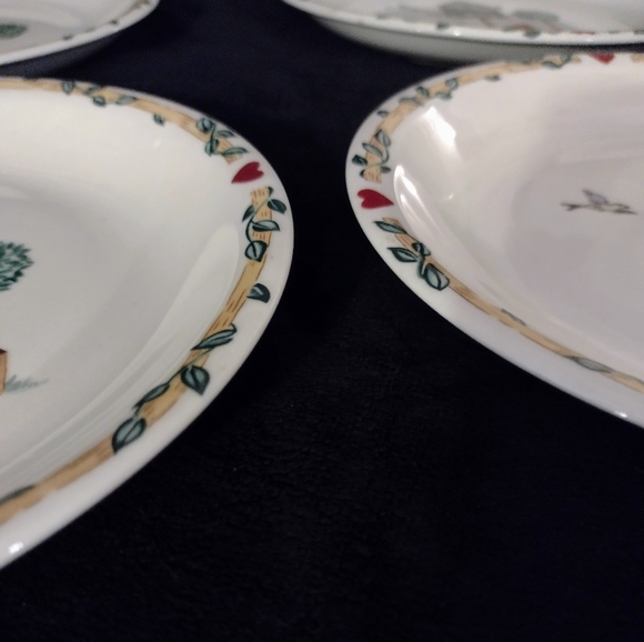 Vintage plate set - Picture 2 of 6